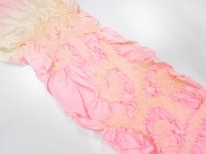 正絹　絞り　帯揚げ